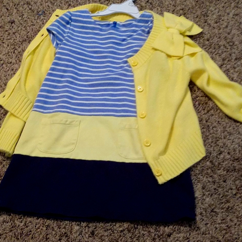 Dress with sweater